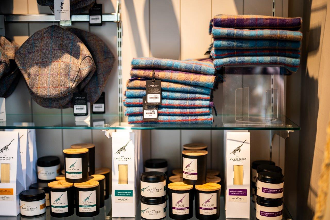 shop Loch Ness gifts, tartan and souvenirs 