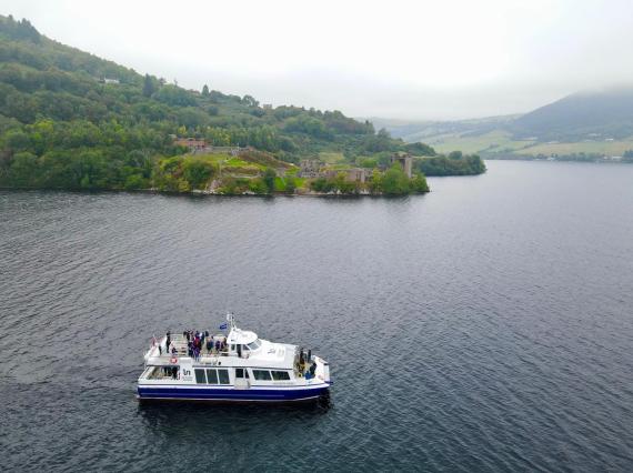 Inverness Amateur Swimming Club on Jacobite Cruise Loch Ness