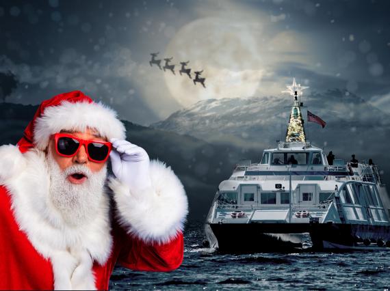 Santa Cruise on Loch Ness with Jacobite